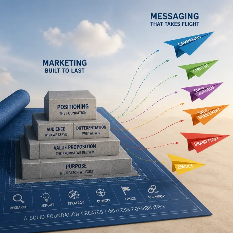 messaging vs positioning